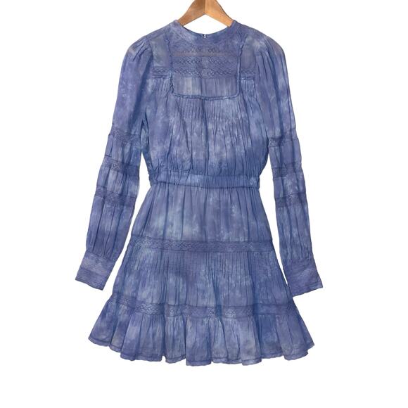 Allison New York Dresses & Skirts - Allison New York Womens Lulu Mini Dress Indigo Blue Dye XS